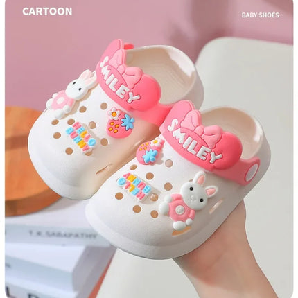 Slippers Baby Shoe Sandals Mules Breathable Boys Girls Sandals with Soft Sole for Indoor Outdoor Activities and Anti-Slip Design