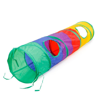 Cat Tunnel Pet Supplies Cat S-Type Play Tunnel Foldable Cat Tunnel Cat Toy Breathable Drill Barrel for Indoor Loud Paper