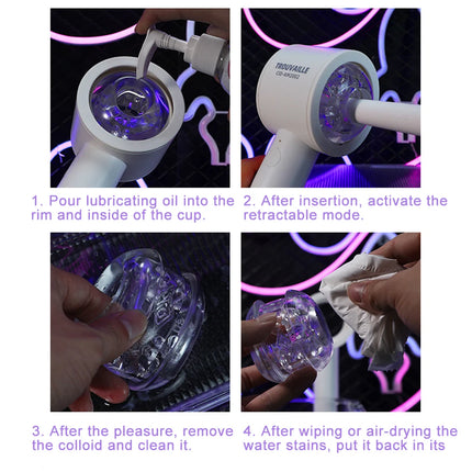 Automatic Telescopic Male Mastubator Cup Prostate Massager Penis Trainer Mastubator Realistic Vaginal Vibrator for Men Sex Toys