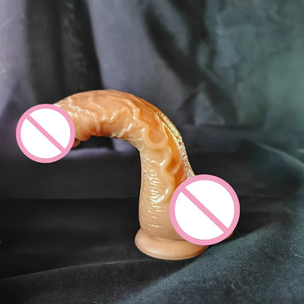 Super Realistic Dildo Waterproof Silicone Penis Adult Sex Toys Anal Vagina Masturbator Dildo with Suction Cup Cock Gode Massager