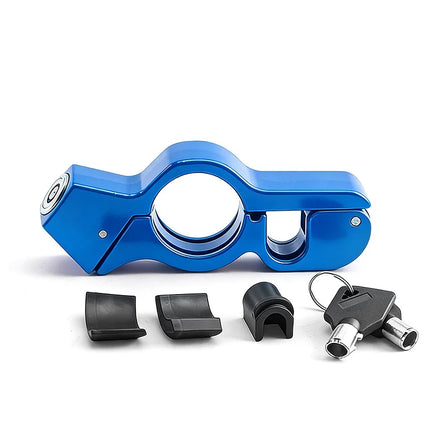 Motorcycle/bike Handlebar Lock Handlebar Brake Handle Solid Lock Imitating Steal Lock Pull Rod ATV Dirt Street Bikes Anti Theft