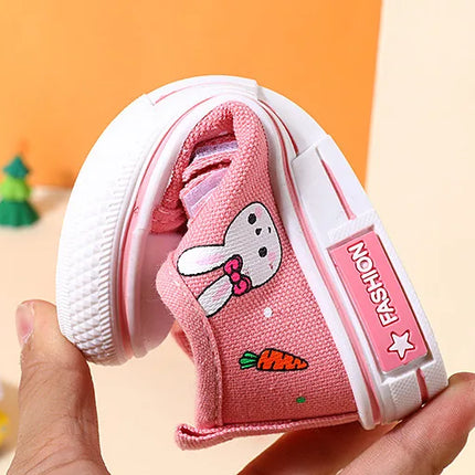 New Fashio Kid Shoe Boy Sneaker Shoe Spring Autumn Children Cartoon Canvas Sports Shoes Boys Girls Baby Board Shoes with Leisure