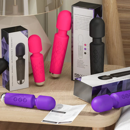 Powerful 20 Speeds AV Vibrator Magic Wand Clitoris Stimulator Sex Toys for Women G Spot Massager Adult Female Sex Product