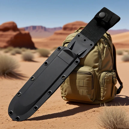 EK45- Jungle Obstacle Removal Knife, 1095 High Carbon Steel Outdoor Knife, Camping and Mountain Climbing Emergency Knife