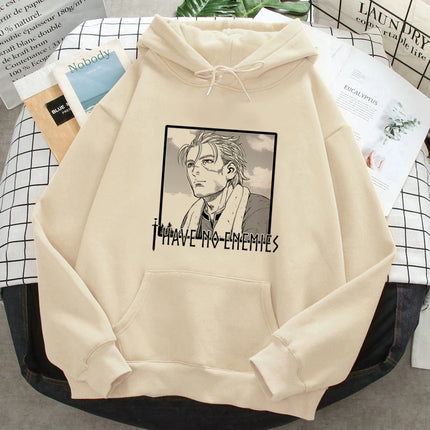 Thorfinn Vinland Saga Vinrando Saga hoodies women graphic aesthetic gothic japanese Hooded Shirt Pullover female vintage sweater