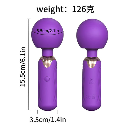 FF new women's masturbator strong head AV vibrator female multi frequency vibrator small massage stick adult female utensil