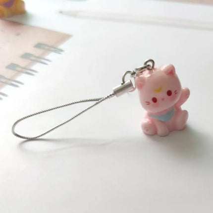 Fluffy Alpaca Elk Capybara Animal Keychains Resin Cartoon Lovely Funny Garlic Goose 3D Doll Pendant Bag Box Car Key Ring Jewelry
