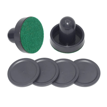 8pcs/set Standard Plastic Air Hockey Pushers And Pucks Replacement For Game Tables Goalies Accessories