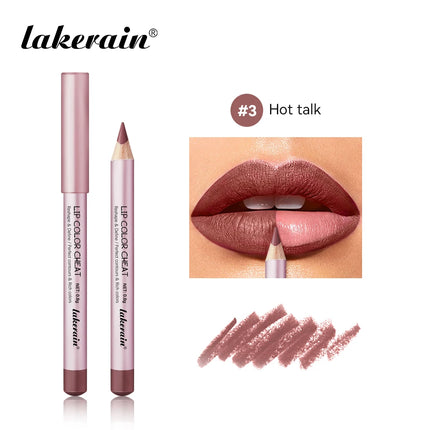 Mini Lip Liner Pen Pillow Intimacy High Color Define Sexy Lips Precision Waterproof Long-lasting Girlfriend Gifts Lip Liner Pen