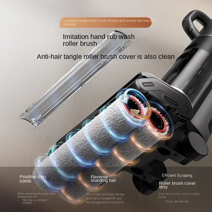 NEW Dreame Double Roll Floor Wash H30 Pro Plus Mix Home Hot Water Sterilization, Cleaning, Dragging, and Vacuum Cleaner