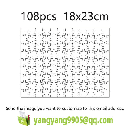 Your Photo Personalized Custom Jigsaw Puzzle Add You Multiple-Specifications Own Picture DIY Wood Jigsaw Puzzle Family Gift Toys