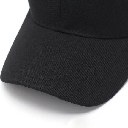 Customized printed logo Diy Baseball Cap Unisex Adjustable Men Women Sport Trucker Hat Solid Color Personalized Caps