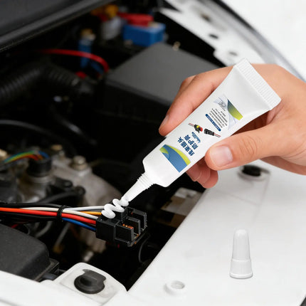 5g Battery Terminal Grease Dielectric Conductive Increase Conductivity Lubricating For Automotive Wiring Harness heads
