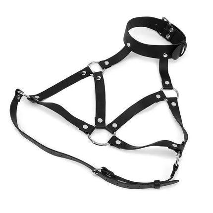 Bdsm Bondage Women Sexy Body Harness Belt Sex Toys SStraps Lingerie Chest Harness Leather Lingerie Gothic Fetish Women Clothing
