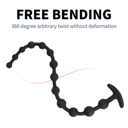 Soft Silicone Anal Plug Dildo Prostate Massage Long Butt Plug Vaginal Expansion Anus Dilator Masturbator Sex Toys For Women Men