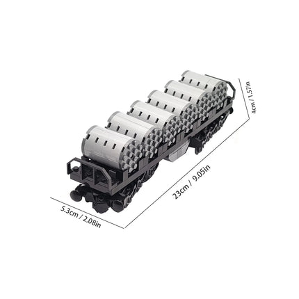 All DIY Train Toys Technical Parts MOC City Creative Idea Train Track Base Wheel Building Blocks Bricks Assembled Kids Gifts Hot