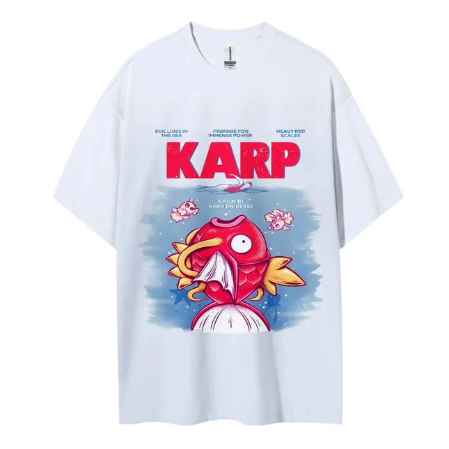 Pokemon T-shirt Men's Pure Cotton Casual Round Neck T-shirt Short Sleeve Fashion Clothing Summer Sports Casual Short Sleeve Top