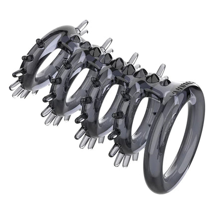 New Male Penis Rings Lock Ring Delay Ejaculation Dick Sex Toys For Men Couples High Elasticity Time Lasting Cock Ring Extender