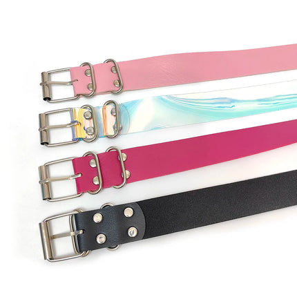 Sexy Punk Leather Customized Rhinestones Letters Waist Belt Belly Chains DIY Personalized Name Waistband Cosplay Body Jewelry