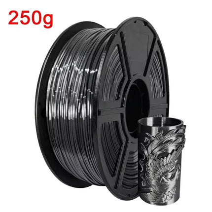 Silk Filament PLA 1.75mm 1kg/500g/250g 3D Printer Filament For Printing Toys Shiny Smooth PLA+ Gold Silver Red Blue High Speed