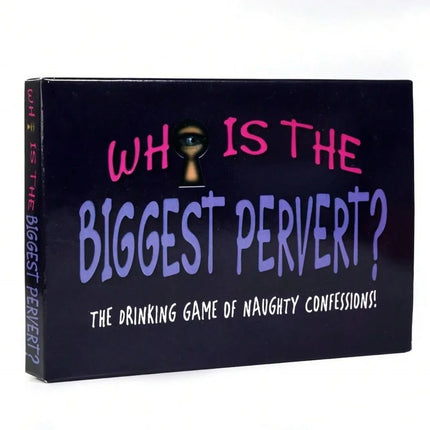 Who Is the Biggest Pervert? Adult Party Card Game |   Naughty Truth or Dare Drinking Game for Friends & Game Night