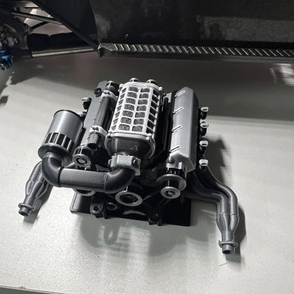 1/10 RC Car  Engine Model Decoration for 1/10 VP OPTIC H10 KIT TRX4 Defender AXIAL SCX10 RC4WD Sport Jeep K10 TF2 TRX6 G631