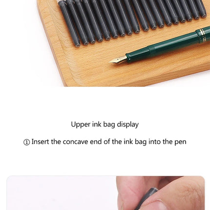 6pcs/box Japan PILOT Fountain Pen Ink Bag Original IC50 for 78G/smiley Face Pen Replacement Core Non Carbon Ink Supplies