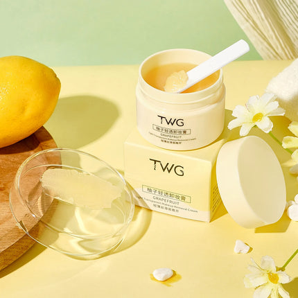 Grapefruit Makeup Removal Cream Deep Cleansing Makeup Removal Cream, the Best Gift for Girls