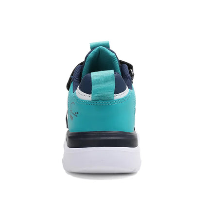 Autumn and Winter Children's Shoes, Boys' Sports Shoes, Leather Surface, Breathable, Non-Slip, Versatile Sports Shoes for Middle-Aged and Older Children, Elementary School Students