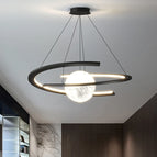 black / diameter 100cm / Cold White