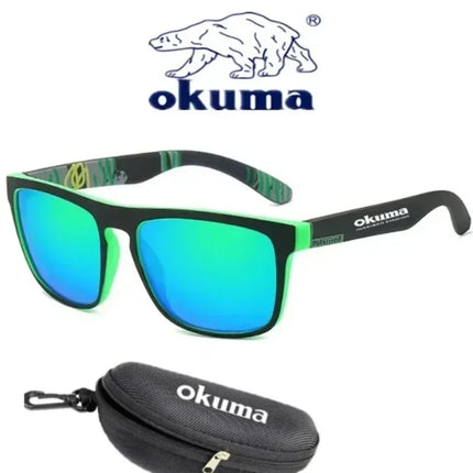 OKUMA Polarized Sunglasses UV400 for Men and Women Outdoor Hunting, Fishing, Cycling, with Optional Glasses