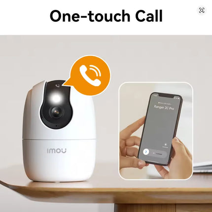 Imou Ranger 2C PRO 3/5/8MP 2/3/4K Wifi Indoor One-Touch Calll Human/Pet Detection Full-Color Night Vision Security IP Camera