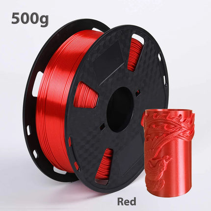 Silk PLA 3D Filament Wire 1.75mm Spool Wire 3D Printer Material 250g,500g,1kg 3D Print Refills, Filament wire Vacuum Packaging