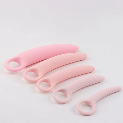 Vaginal dilator vaginal spasm vaginal dilator vaginal plug female anal dilator pink anal plug exerciser male masturbator