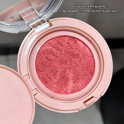 Sweet Color Translucent tender Air cushion blush Pink Powder blush to improve the complexion of Korean vitality young girl