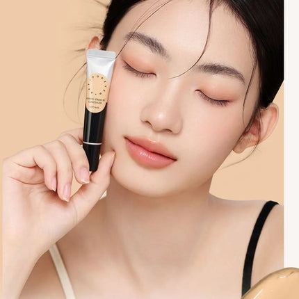 Foreverkey Concealer Cream Liquid Foundation For Dark Eye Circles Pimple Mark Waterproof Longlasting Smooth Makeup 10g