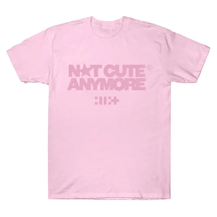 ILLIT Not Cute Anymore Album T Shirts ILLIT Girl Band T-shirt Korean Fashion Summer Women Men Fashion Harajuku Kawaii T-shirt