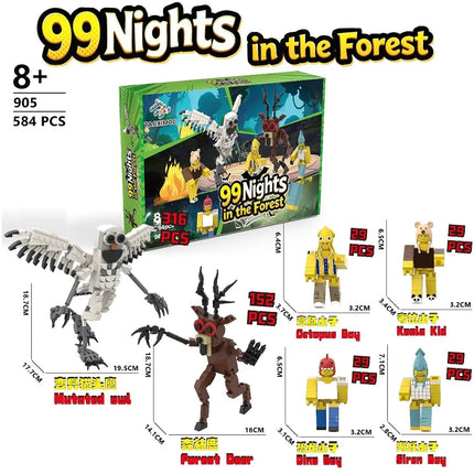 Building Blocks 99 Nights Forest Deer - Christmas Gift Boys