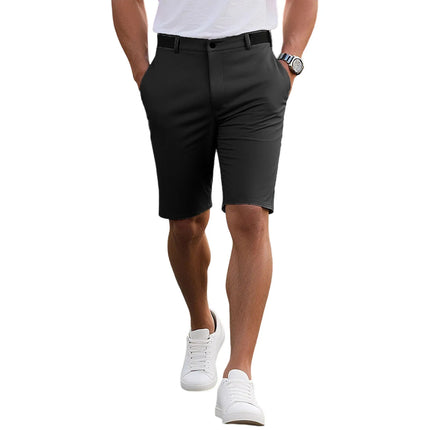 Hot Men's Summer Casual Shorts Lightweight Quick Dry Golf Shorts with 4 Pockets Basic Streetwear