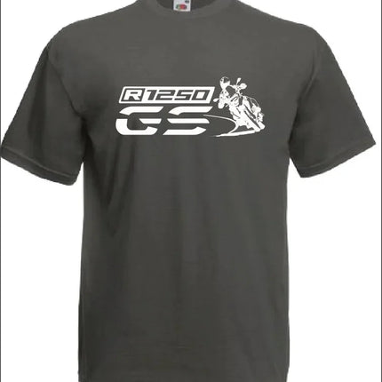 R 1250 Gs T-Shirt Motorrad Fans Motorcycle New Fashion Summer Cotton Men Short Sleeve Printing O-Neck T Shirt