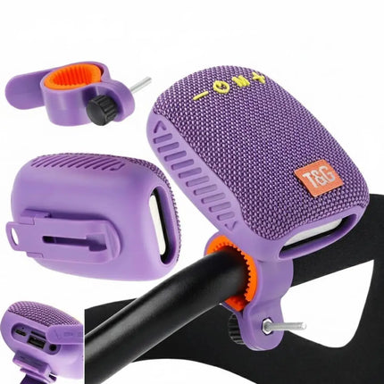 TG392 Outdoor Cycling Bluetooth Speaker Heavy Bass Portable Wireless Sound Box TF Card Player TWS Stereo Sound Box For Bicycle