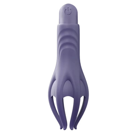 Powerful Vibrating Glans Trainer for Men Masturbator Penis G Spot Soft Fingertip Prolong Endurance Massage Vibrator Erotic Toys- VIBRATEUR