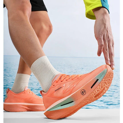 Running Shoes Speciality Carbon Board Marathon Men Sports Breathable Lightweight Women's Comfortable Athletic Sneakers