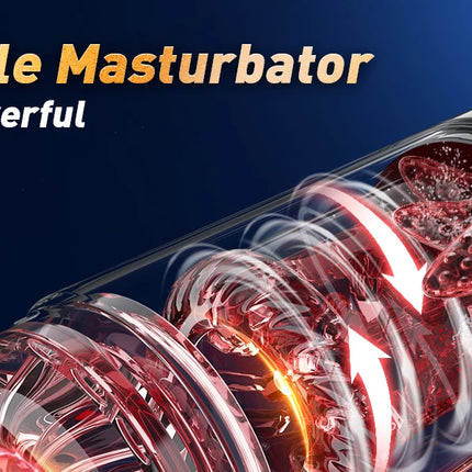 Automatic Telescopic Rotation Masturbator Cup Vagina Masturbation Blowjob Adults Sex Toys for Men Male Piston Mastubator