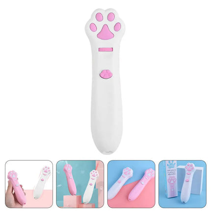 Laser Cat Teasing Stick Red Dot LED Light Pointer Interactive Toys Kitten Dog Chasers Training Indoor Pet Accessories Teasers