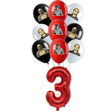 HOT Birthday Party Decorations Balloon Sets Disposable Party Plates Tablecloths Kids Birthday Gifts Baby Showers