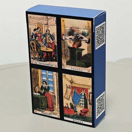 Oracle Sibyl Cards 3.5*2.4inch Every Day Oracle Deck Sibilla Italian Deck 52Pcs