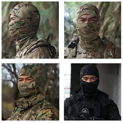Bicycle Riding Windproof Mask, Outdoor Hunting, Hiking, Head Warmer, Ski Scarf, Full Face Sunscreen Mask