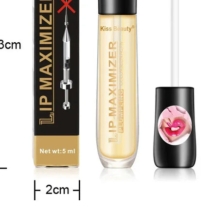Fast Volumising Lip Plumper Serum Sexy Lip Oil Gloss Increase Lip Elasticity Reduce Fine Lines Brighten Moisturizing Lip Care