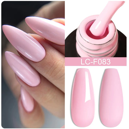 LILYCUTE 7ML Glitter Gel Nail Polish Sparkling Semi Permanent UV Gel Colorful Shinning Gel Varnish Nail Art Soak Off UV LED Gel